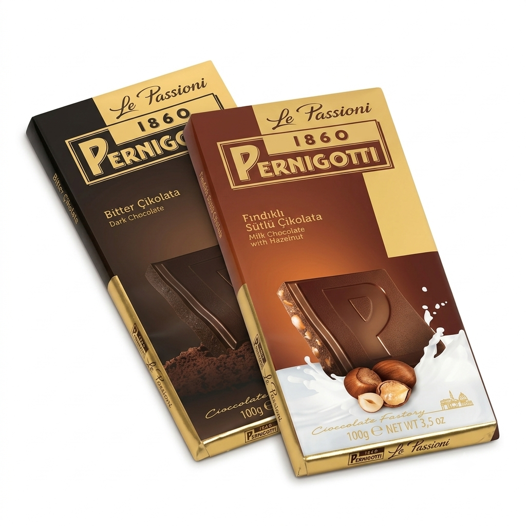 Pernigotti Lüks Çikolata Ambalajı